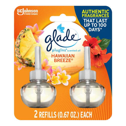 Glade Hawaiian Breezen Esencias 2/1 0.67 Oz
