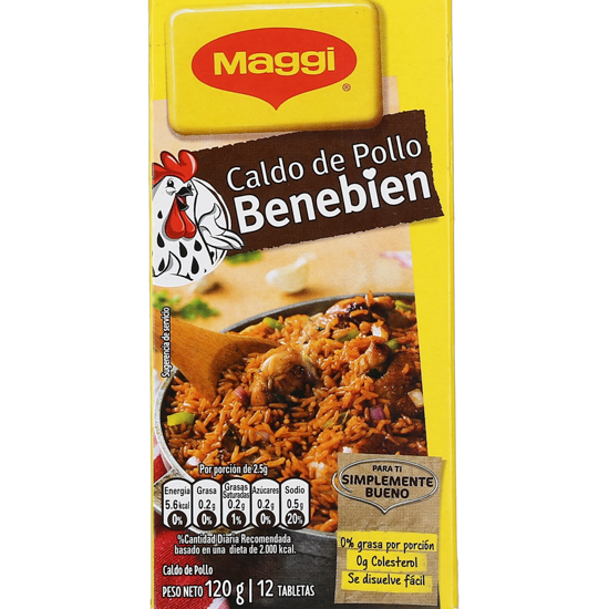 Maggi Caldo De Pollo Benebien 12/1