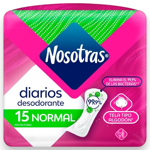 Nosotras Diario Desodorante Normal 15/1