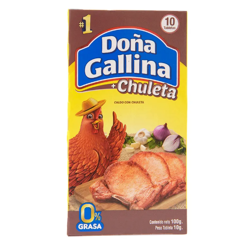Doña Gallina Caldo Chuleta 10/1
