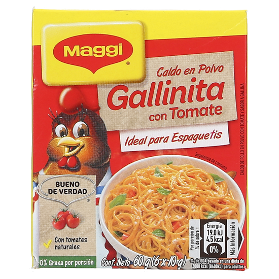 Maggi Caldo Gallinita con Tomate 6/1 9Gr