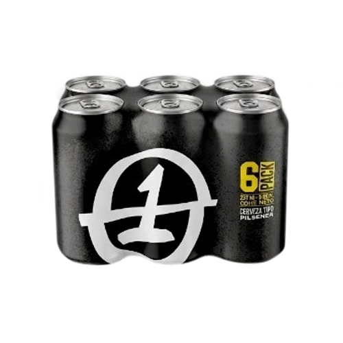 The One Cerveza Lata 6 Pack De 8 Oz