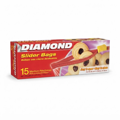 Diamond Slider Bags Medium 15/1