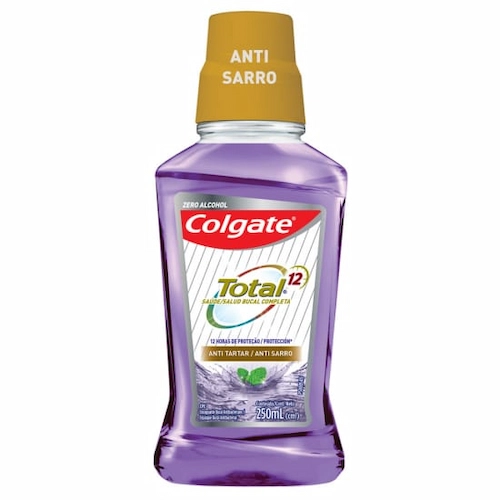 Colgate Enjuague Bucal Total 12 Antisarro 250 Ml