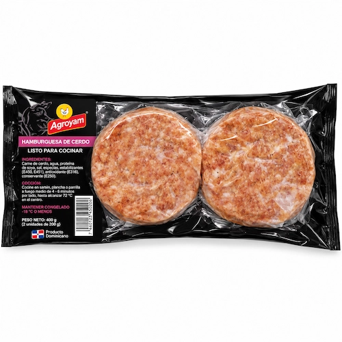 Agrofem Hamburguesa De Cerdo