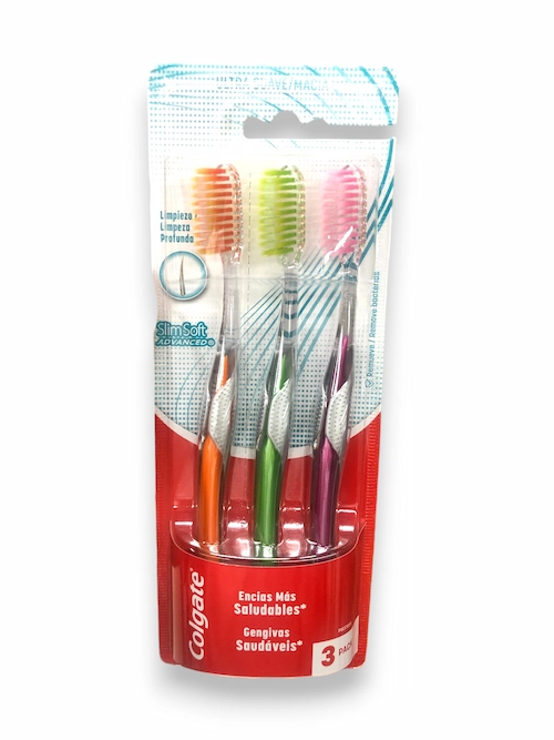 Colgate Cepillo Slim soft 3 Pack