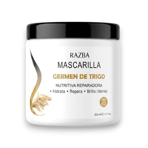 Razba Mascarilla Germen de Trigo Nutritiva Reparadora 500 Ml