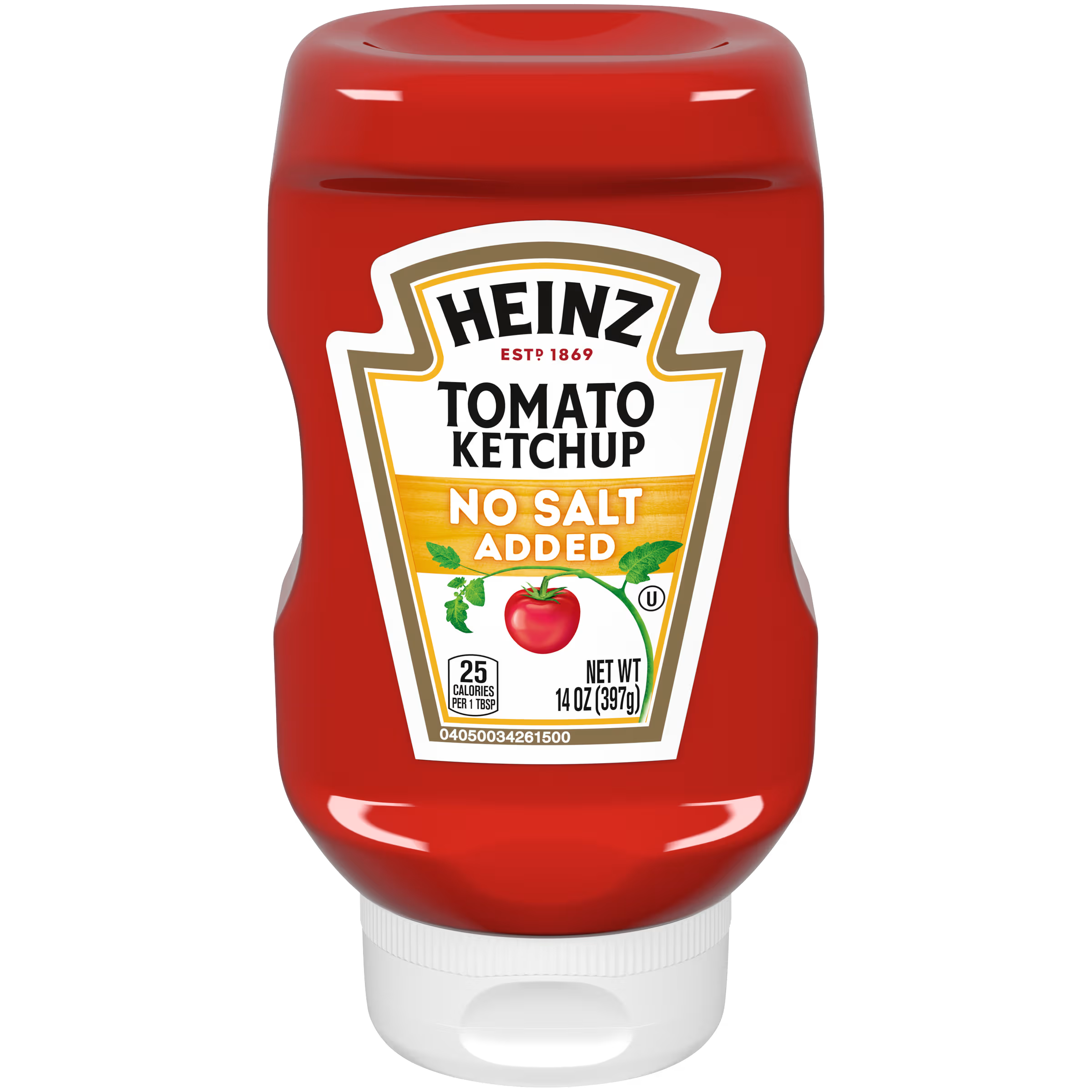 Heinz Ketchup S/ Sal 14 Oz