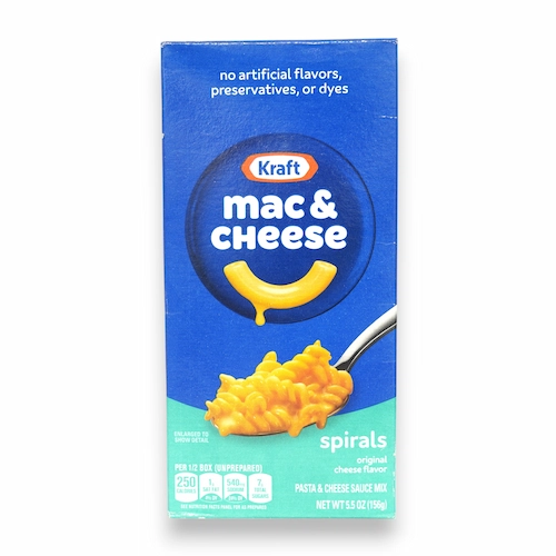 Kraft Mac & Chesse Spirals 156 Gr