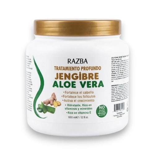 Razba Tratamiento Profundo Jengibre Aloe Vera 1000 Ml