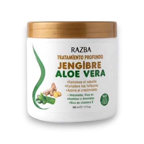 Razba Tratamiento Profundo Jengibre Aloe Vera 500 Ml