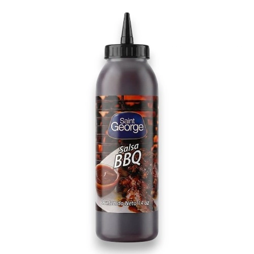 Saint George Salsa Bbq 14 Oz