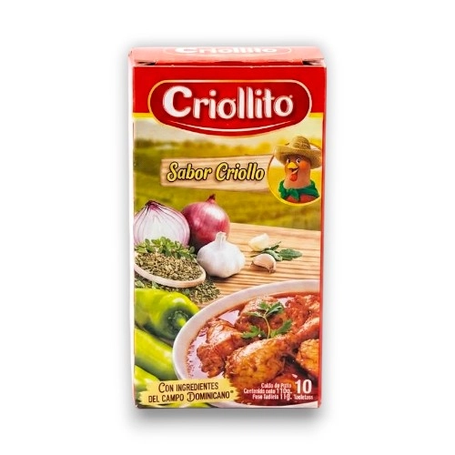 Criollita Caldo de Pollo 10/1