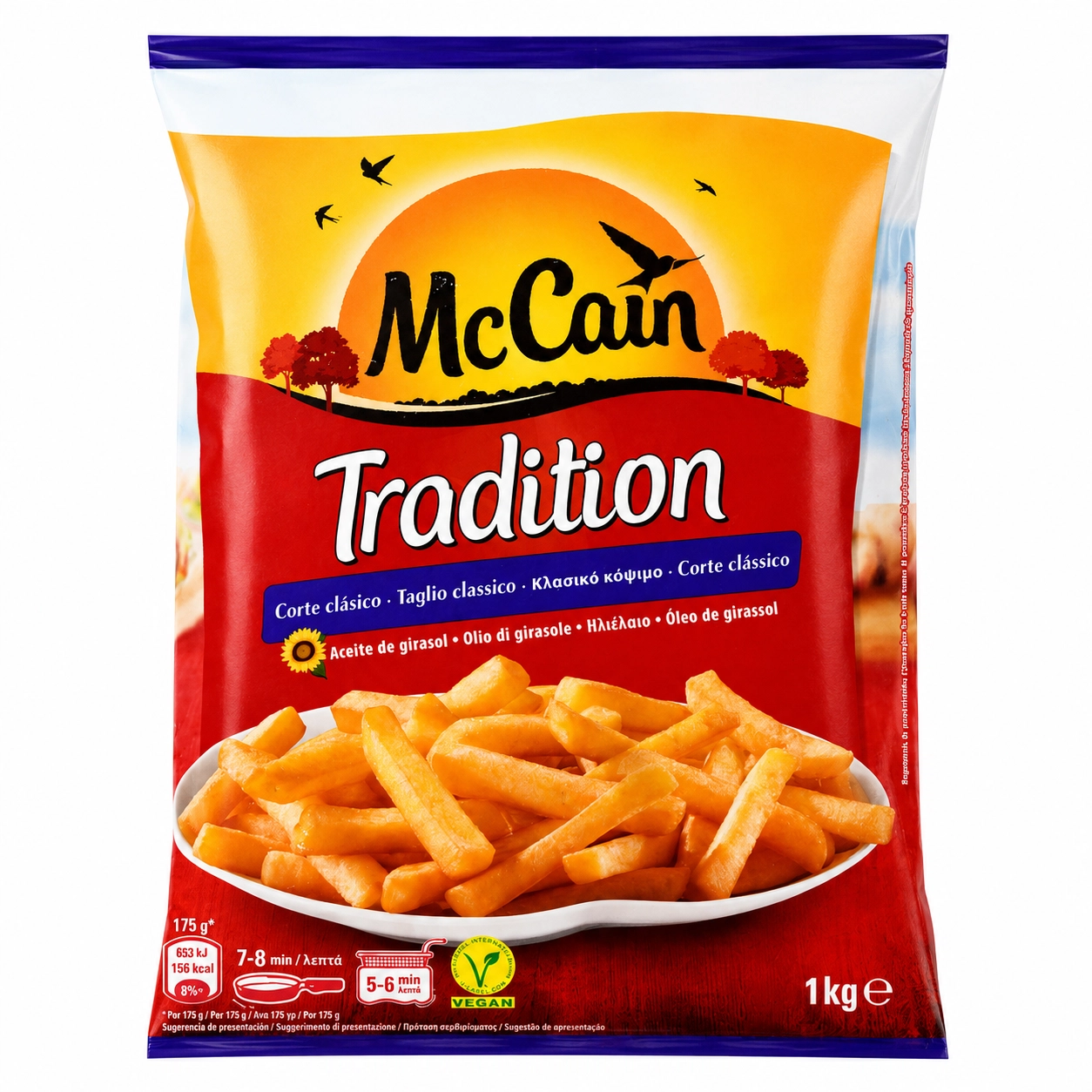 McCain Papas P/ Freir Tradicional 1 KG