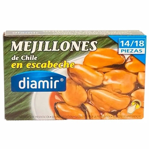 Diamir Mejillones De Chile En Escabeche 120 GR