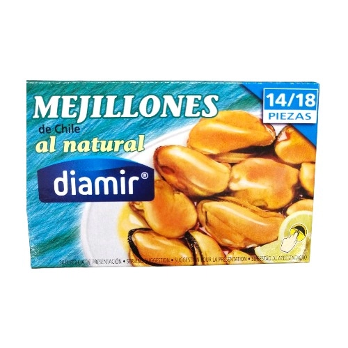 Diamir Mejillones De Chile Al Natural 120 GR