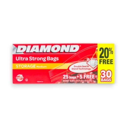 Diamond Ultra Strong Bags Medium 30/1