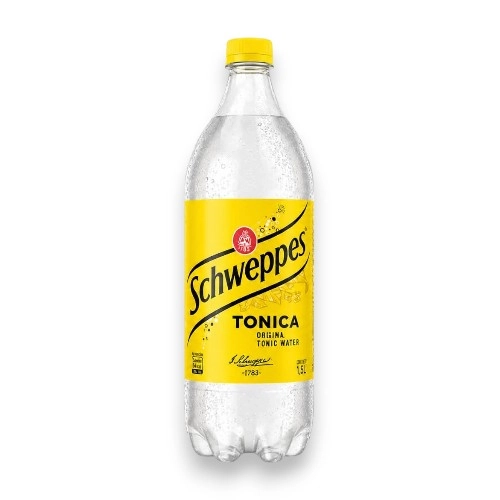 Schweppes Agua Tonica Con Gas 1Lt