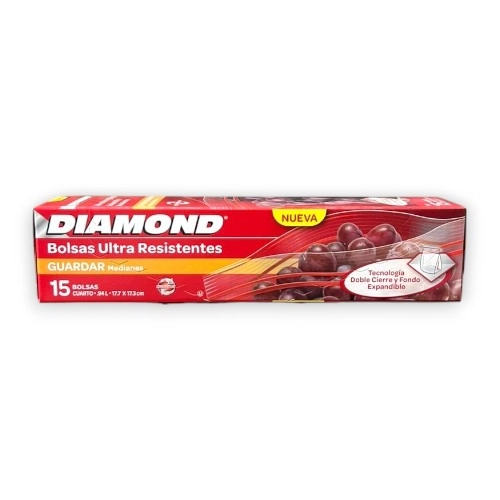 Diamond Bolsas Ultra Resistentes 15/1