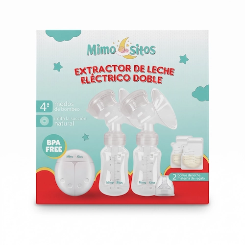Mimositos Extractor de Leche Electrico Doble