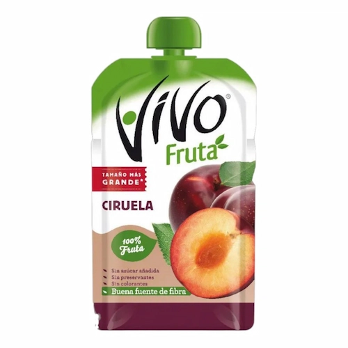 Vivo Compota Ciruela 120 Gr