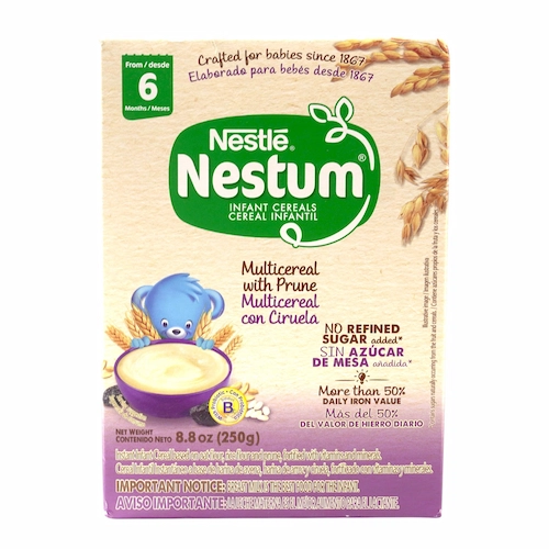 Nestum Cereal Multicereal y Ciruelas 250 GR