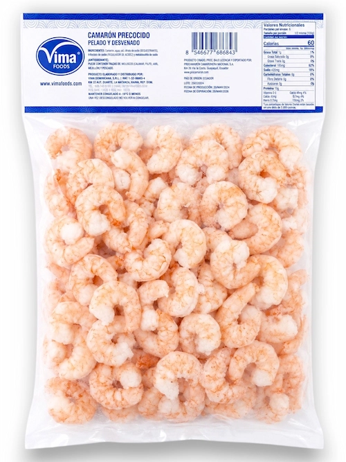 Vima Cola de Camaron Precocido 51/60 1 Kg