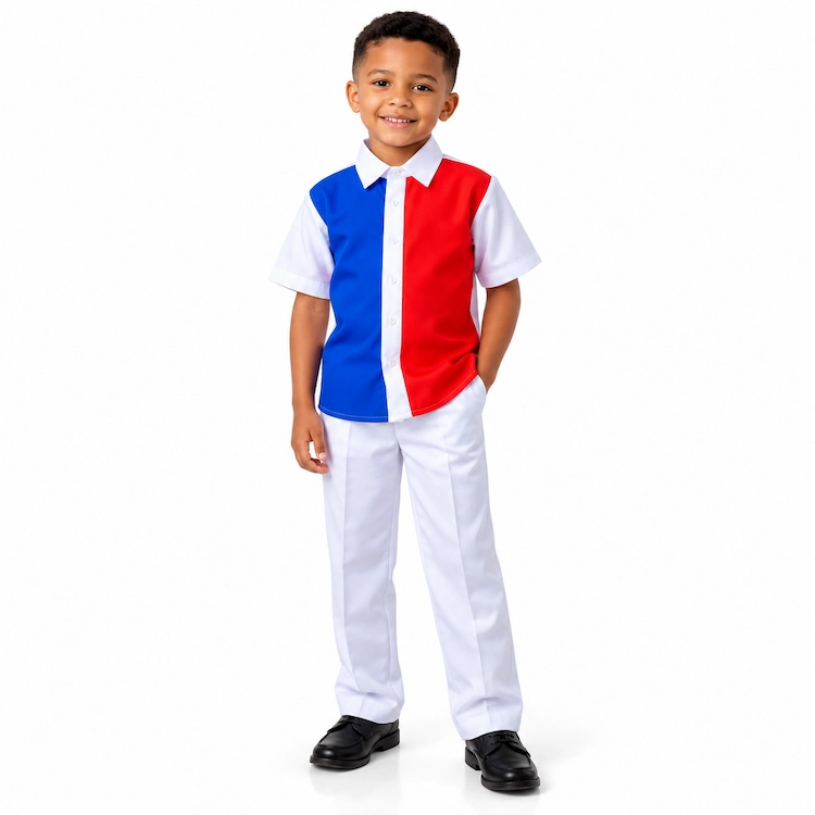 Traje Tipico Dominicano Niño 2-8