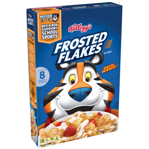 Kellogg's Cereal Frosted Flakes 10.9 Oz