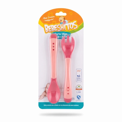 Bebeshitos Set de Cubiertos De Bebe