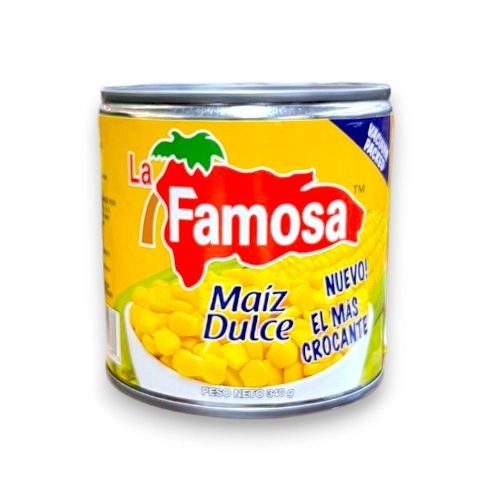 La Famosa Maiz Dulce 340 Gr