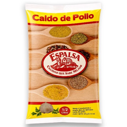Caldo De Pollo Espalsa 1/2 Lb