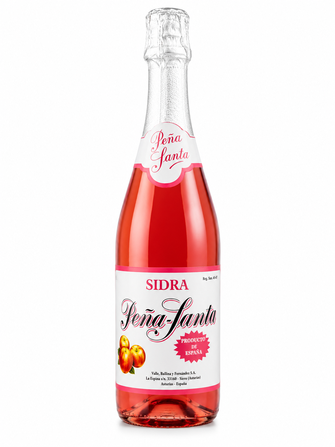 Peña Santa Sidra Rosada 75Cl
