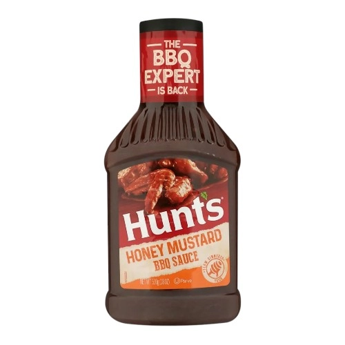 Hunts Bbq Honey Mustard 18 Oz