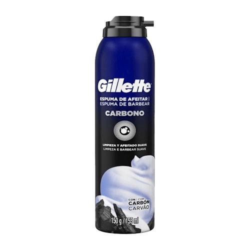 Gillette Espuma de Afeitar Carbono 150 Gr