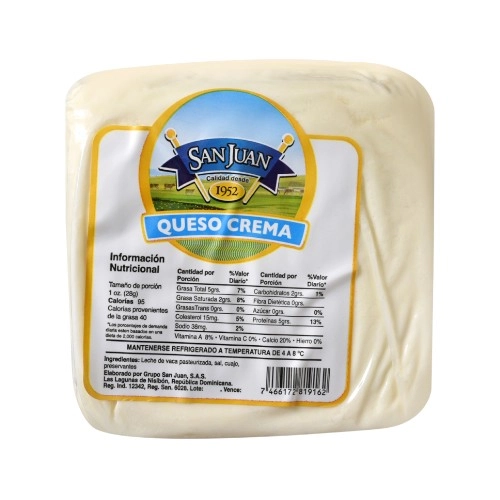 San Juan Queso Crema 0.75 Lb