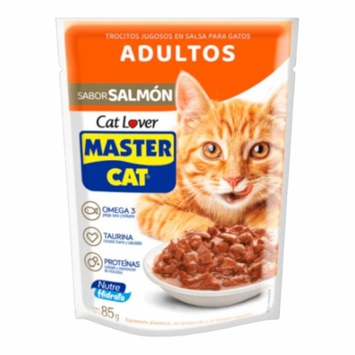 Master Cat Adultos Salmon 85 GR