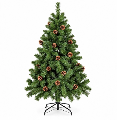 Arbol De Navidad 500 Ramos Con Adornos 7 Pies