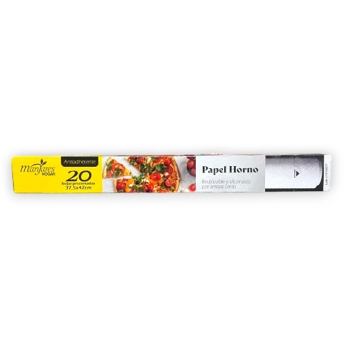 Manjares Hogar Papel De Horno 20H 37|5 X 42cm