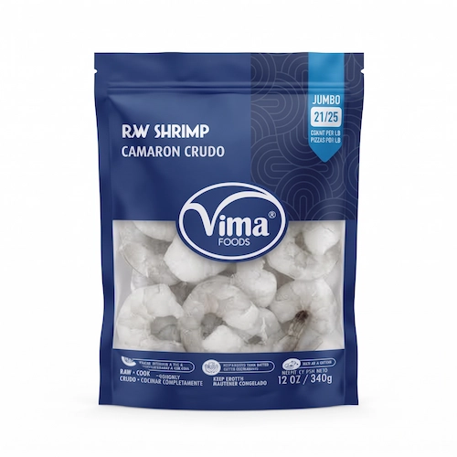 Vima Camaron Crudo 21/25 Paq. 12 Oz