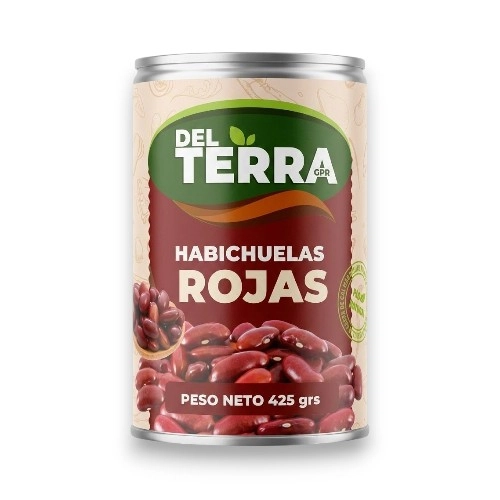 Del Terra Habichuelas Rojas 425 Gr