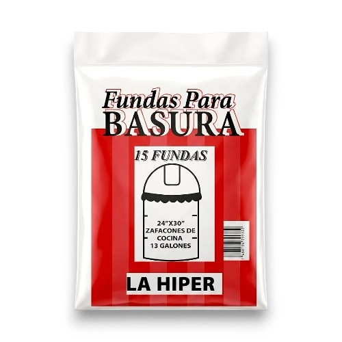 La Hiper Funda Basura 13 Gl 15/1