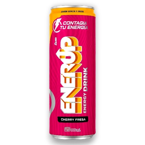 Enerup Energy Drink Lata Cherry Fresa 355 Ml