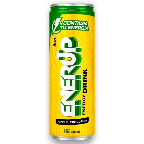 Enerup Energy Drink Lata Manzana 355 Ml