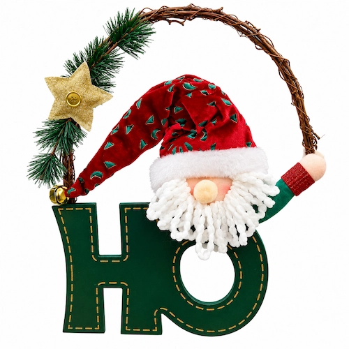 Adorno Navideno HO Verde 2617B