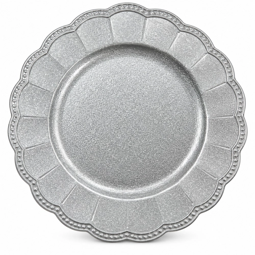 Porta Platos Plateado 2605S